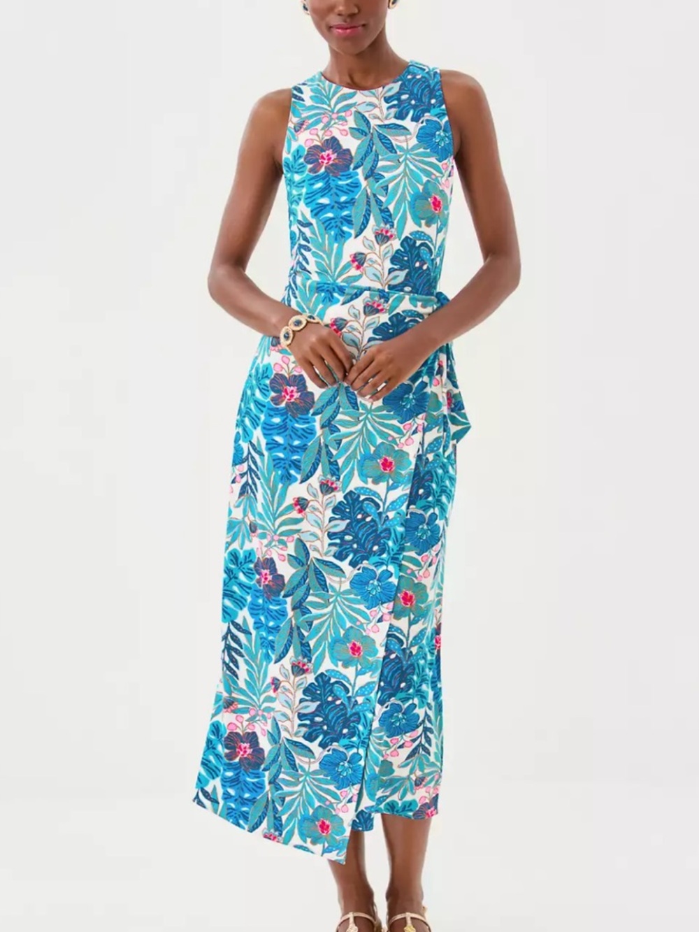 {Lilly Pulitzer} Brand New Estela Midi Dress